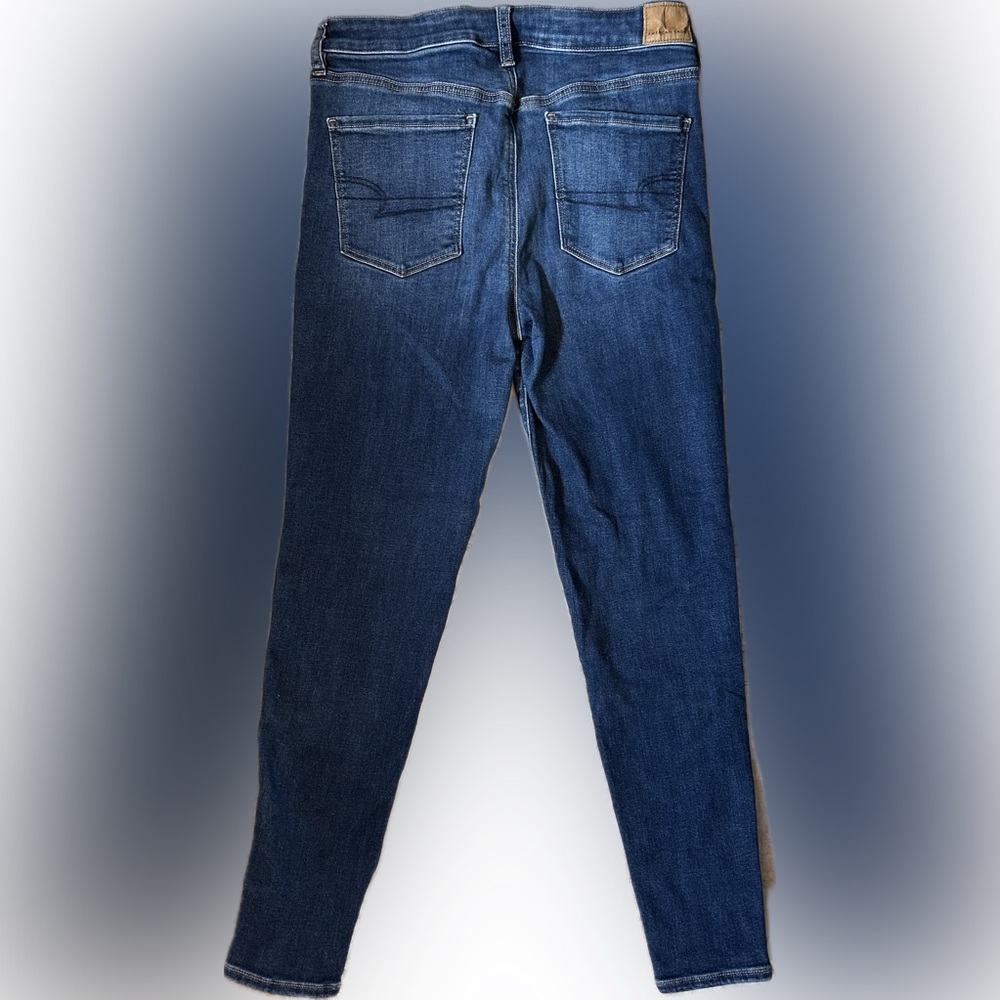 American Eagle Outfitters hi-rise jeggings - Size 12 - Picture 3 of 5